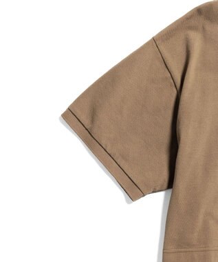 LENO POLO SHIRT / ポロシャツ CAFE AU LAIT