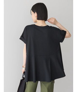 AMERICAN HOLIC フレアヘムフレンチスリーブカットプルオーバー Black