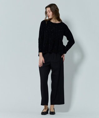 TOCCA 【百田夏菜子さん着用】MIDNIGHT STAR プルオーバー ブラック系