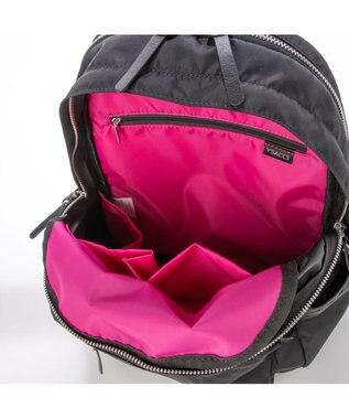 Y'SACCS ナイロン A4リュック　Sサイズ ブラック