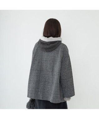 林八百吉商店 un chapeau アンゴラバラクラバ オフブラック