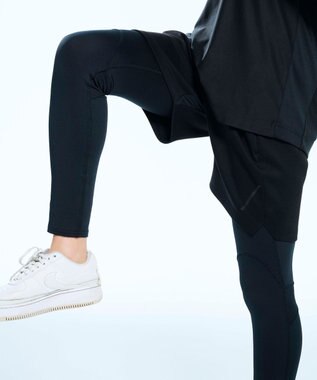 UNFILO 【ユニセックス】ACTIVE コンビハーフパンツ ブラック系