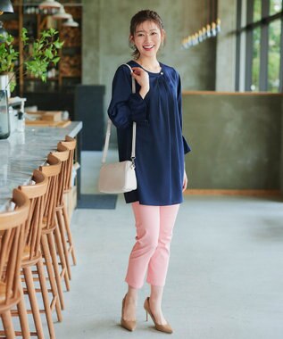 Tiaclasse 【2way/肩紐2TYPE】ちょうどいいサイズのショルダーミニバッグ グレージュ