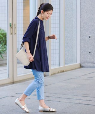 Tiaclasse 【2way/肩紐2TYPE】ちょうどいいサイズのショルダーミニバッグ グレージュ