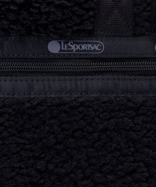 LeSportsac DENIM MINI N/S TOTE/ブラックデニム/ブラックシェルパ ブラックデニム/ブラックシェルパ