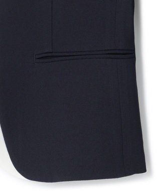 BEIGE， CINDY / ダブルカラージャケット Navy×White