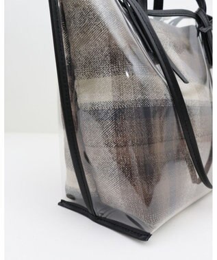 MORROW by thank 【軽量】CECILY OW 2way バッグ 1インナーSET ブラック X チェック