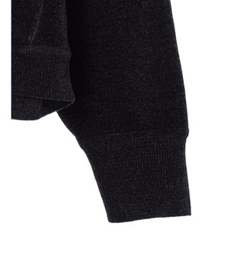 CRAFT STANDARD BOUTIQUE シェニールヤーンニットプルオーバー Navy