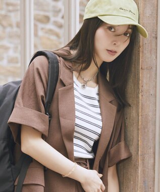 earth music&ecology 【ステンレス】コインモチーフ３連ネックレス Gold