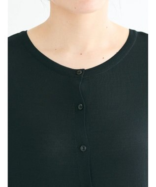 CRAFT STANDARD BOUTIQUE UVカット/接触冷感/洗える/ ニットワンピース Black