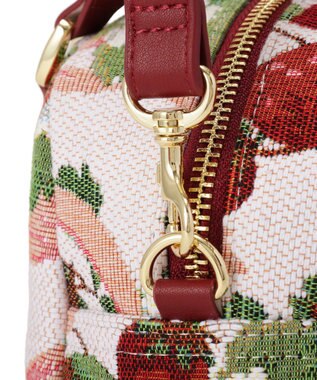 Maison de FLEUR いちごゴブラン2Wayボストンバッグ Red