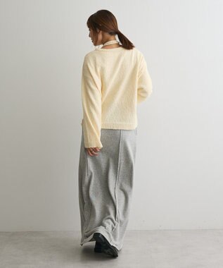 CRAFT STANDARD BOUTIQUE ファンシーヤーンVネックプルオーバー Ivory