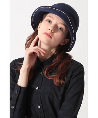 DAKS コットンツイルクロッシェハット