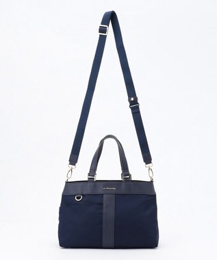 LA BAGAGERIE コンビ2WAYトートバッグ SMALL ネイビー