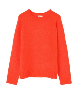CRAFT STANDARD BOUTIQUE シンプルニットプルオーバー Orange
