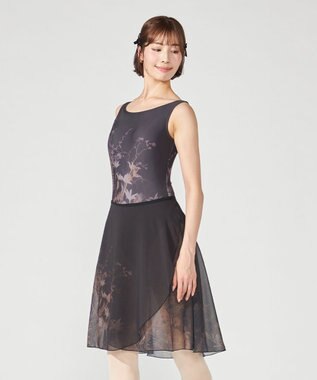 Chacott 巻きスカート ブラック