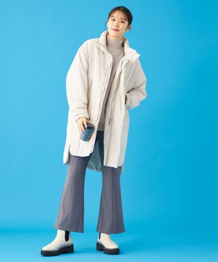 SHARE PARK LADIES 【UNISEX】蓄熱中綿モンスターロングコート（S・Mサイズ） オフホワイト