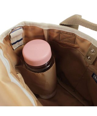 ROOTOTE 3082【ポケット充実】NA.デリ.2WAY.テンジク-C 01：アイボリー×ブルー