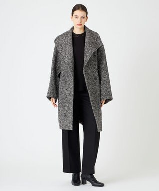 BEIGE， 【WEB限定】CALCITE / ツイードコート Mono tweed