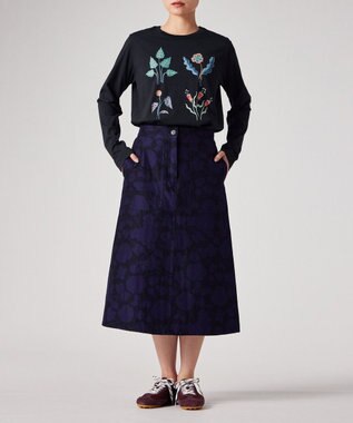 Paul Smith Botanical Art 長袖Tシャツ ネイビー