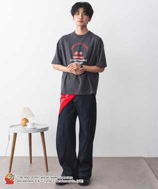 WEGO 【トムとジェリー/グレムリン/バットマン/ユニセックス着用ITEM/SMLサイズ展開】キャラクターズグラフィックT1（SS） 柄4