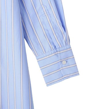 CRAFT STANDARD BOUTIQUE ストライプシャツワンピース Stripe Beige