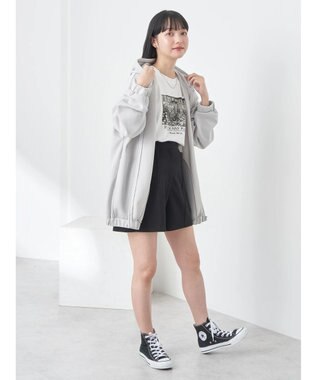 earth music&ecology ＵＶカット加工パーカー Light Gray