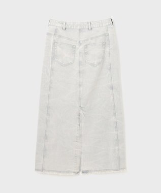 GRACE CONTINENTAL ピグメントタイトスカート ブルー