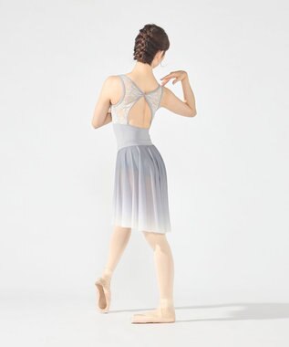 Chacott ノースリーブレオタード グレー