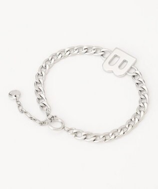 ICB アイコンロゴブレスレット シルバー系