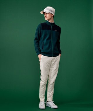 MEN】リバーシブル ニットブルゾン 1着で2つコーデが楽しめる 柔らかい