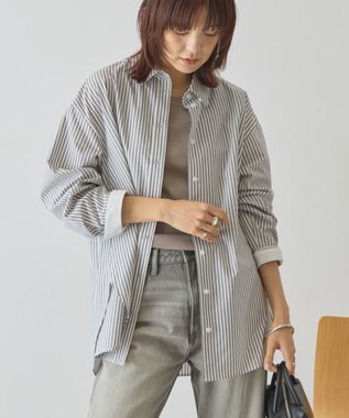 AMERICAN HOLIC 配色レギュラーカラーシャツ