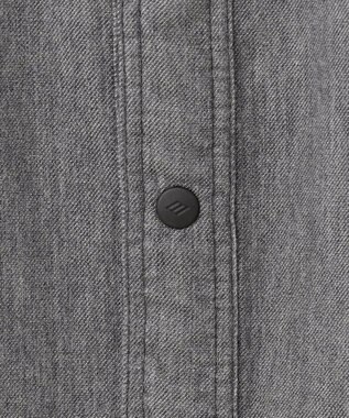 JOSEPH ABBOUD 【キングサイズ・2WAY・25AW】リバーシブルシャツ ライトグレー系