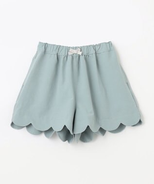 ANY KIDS 水陸両用 柄が浮き出る ショートパンツ グリーン