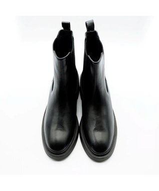APOM 本革モールドソールチェルシーブーツ 45 ブラック