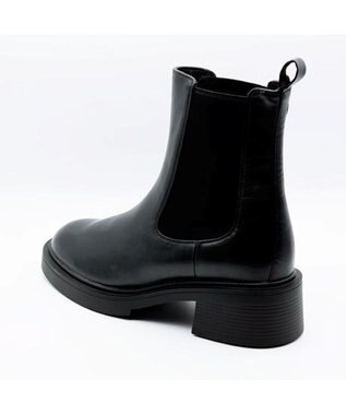 APOM 本革モールドソールチェルシーブーツ 45 ブラック