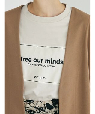 CRAFT STANDARD BOUTIQUE カットジョーゼットベスト Mocha