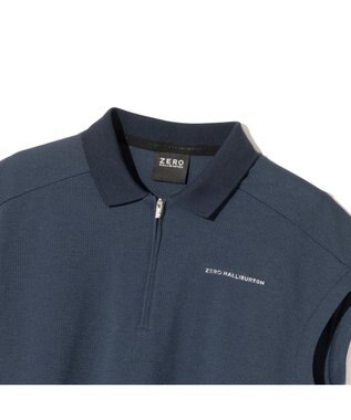 ZERO HALLIBURTON 通気性抜群 コンフォートフレンチスリーブ ZHG-W6S6a 85219 ネイビー