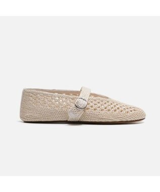 STEVE MADDEN ALARA シアーラフメリージェーンフラット サンドベージュ
