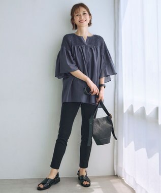 自由区 【カタログ掲載】ワイドクロス サンダル ブラック