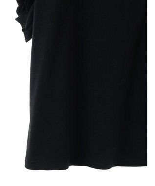 CRAFT STANDARD BOUTIQUE 袖ギャザーフレアプルオーバー Black