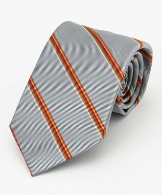 J.PRESS MEN レジメンタル ネクタイ グレー系2