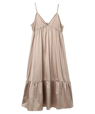 earth music&ecology ＳＥＴ２点ティアードペチドレス＋チュールワンピース White