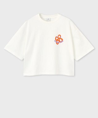 Paul Smith PS Happy Flower 半袖Tシャツ オフホワイト