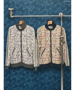 AMERICAN HOLIC Disney/総柄トラックジャケット Navy
