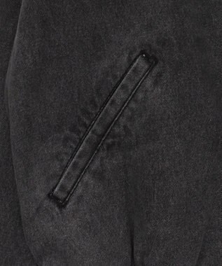 WEGO ワーカーズWジップデニムブルゾン ブラックその他