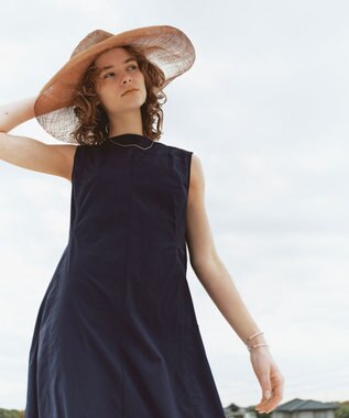 UNFILO Light Move コクーンワンピース ネイビー