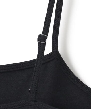 ICB L 【洗える】ベーシックインナー キャミソール ブラック系