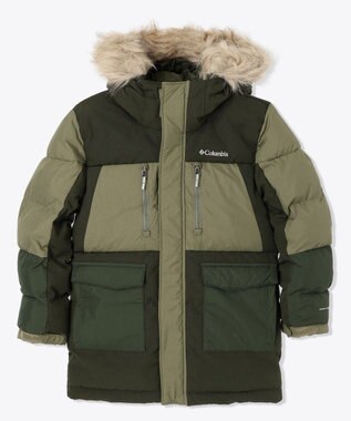 Columbia Columbia/ 【KIDS】マーカムピークフュージョンIIパーカー /コロンビア Greenscape、 Stone Green