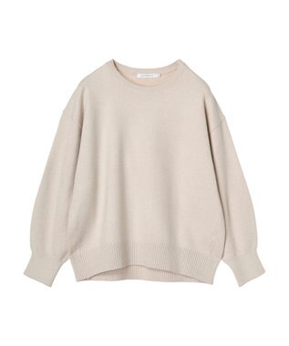 AMERICAN HOLIC バイパチ袖ボリュームニットプルオーバー　 Ivory